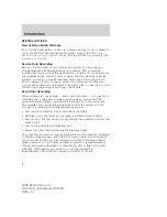 Preview for 6 page of Ford Econoline 2008 Owner'S Manual