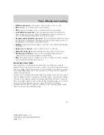 Preview for 117 page of Ford Econoline 2008 Owner'S Manual