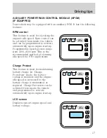 Предварительный просмотр 17 страницы Ford Econoline User Manual