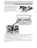 Предварительный просмотр 27 страницы Ford Econoline User Manual