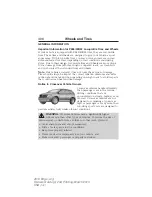 Предварительный просмотр 307 страницы Ford Edge 2014 Owner'S Manual