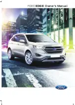 Предварительный просмотр 1 страницы Ford Edge 2016 Owner'S Manual