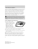 Предварительный просмотр 74 страницы Ford ESCAPE 2005 Owner'S Manual