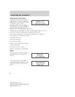 Предварительный просмотр 78 страницы Ford ESCAPE 2005 Owner'S Manual