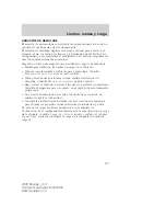 Предварительный просмотр 197 страницы Ford ESCAPE 2005 Owner'S Manual