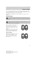 Предварительный просмотр 389 страницы Ford ESCAPE 2005 Owner'S Manual