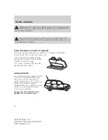 Предварительный просмотр 404 страницы Ford ESCAPE 2005 Owner'S Manual