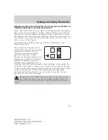 Preview for 469 page of Ford ESCAPE 2005 Owner'S Manual