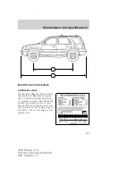 Предварительный просмотр 609 страницы Ford ESCAPE 2005 Owner'S Manual