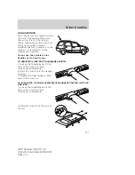 Предварительный просмотр 108 страницы Ford Escape Hybrid 2007 Owner'S Manual