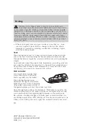 Предварительный просмотр 219 страницы Ford Escape Hybrid 2007 Owner'S Manual