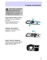 Предварительный просмотр 27 страницы Ford Escort 1997 Owner'S Manual