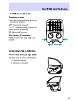 Предварительный просмотр 31 страницы Ford Escort 1997 Owner'S Manual