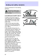 Предварительный просмотр 66 страницы Ford Escort 1997 Owner'S Manual