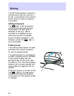 Предварительный просмотр 94 страницы Ford Escort 1997 Owner'S Manual