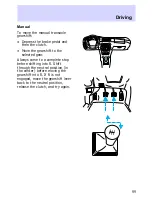 Предварительный просмотр 99 страницы Ford Escort 1997 Owner'S Manual