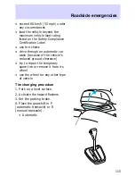 Предварительный просмотр 115 страницы Ford Escort 1997 Owner'S Manual