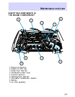 Предварительный просмотр 129 страницы Ford Escort 1997 Owner'S Manual