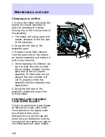 Предварительный просмотр 146 страницы Ford Escort 1997 Owner'S Manual