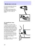 Предварительный просмотр 168 страницы Ford Escort 1997 Owner'S Manual