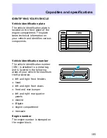 Предварительный просмотр 185 страницы Ford Escort 1997 Owner'S Manual