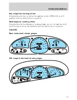 Предварительный просмотр 14 страницы Ford Escort 2001 Owner'S Manual