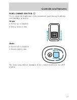 Предварительный просмотр 18 страницы Ford Escort 2001 Owner'S Manual