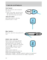 Предварительный просмотр 25 страницы Ford Escort 2001 Owner'S Manual