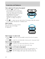 Предварительный просмотр 29 страницы Ford Escort 2001 Owner'S Manual