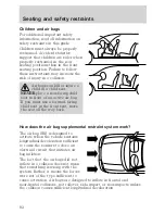 Предварительный просмотр 83 страницы Ford Escort 2001 Owner'S Manual