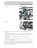 Предварительный просмотр 150 страницы Ford Escort 2001 Owner'S Manual