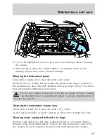 Предварительный просмотр 188 страницы Ford Escort 2001 Owner'S Manual