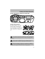 Предварительный просмотр 70 страницы Ford Escort 2003 Owner'S Manual