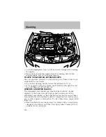 Предварительный просмотр 133 страницы Ford Escort 2003 Owner'S Manual