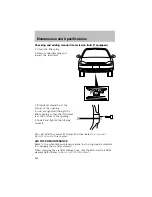 Предварительный просмотр 165 страницы Ford Escort 2003 Owner'S Manual