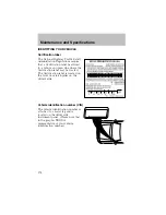 Предварительный просмотр 175 страницы Ford Escort 2003 Owner'S Manual