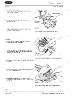 Preview for 73 page of Ford Escort RS Workshop Manual