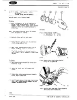 Preview for 76 page of Ford Escort RS Workshop Manual