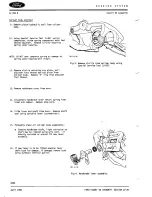 Предварительный просмотр 81 страницы Ford Escort RS Workshop Manual