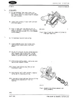 Предварительный просмотр 82 страницы Ford Escort RS Workshop Manual