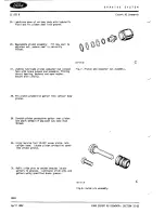 Предварительный просмотр 83 страницы Ford Escort RS Workshop Manual