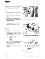 Предварительный просмотр 86 страницы Ford Escort RS Workshop Manual