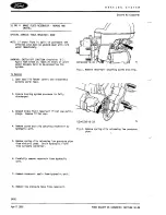 Предварительный просмотр 87 страницы Ford Escort RS Workshop Manual