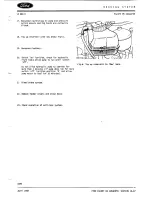 Preview for 98 page of Ford Escort RS Workshop Manual