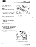 Preview for 103 page of Ford Escort RS Workshop Manual