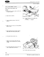 Preview for 106 page of Ford Escort RS Workshop Manual