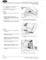 Preview for 170 page of Ford Escort RS Workshop Manual