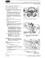 Preview for 171 page of Ford Escort RS Workshop Manual