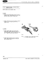 Предварительный просмотр 201 страницы Ford Escort RS Workshop Manual