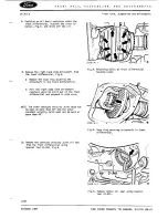 Предварительный просмотр 261 страницы Ford Escort RS Workshop Manual